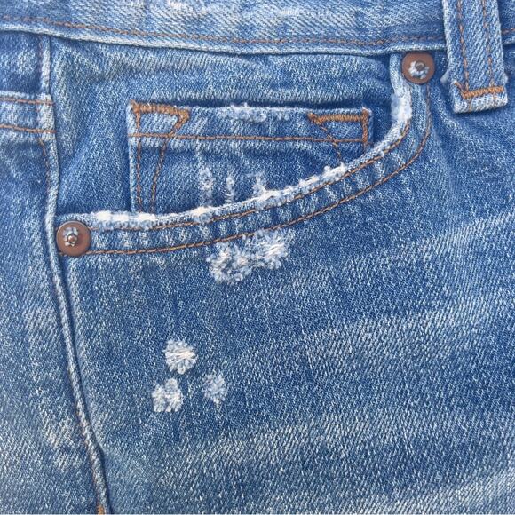 J Brand Libra Jean Shorts - Cut-Off Distressed Denim - Size 26 - REVOLVE - Boho - Picture 12 of 16